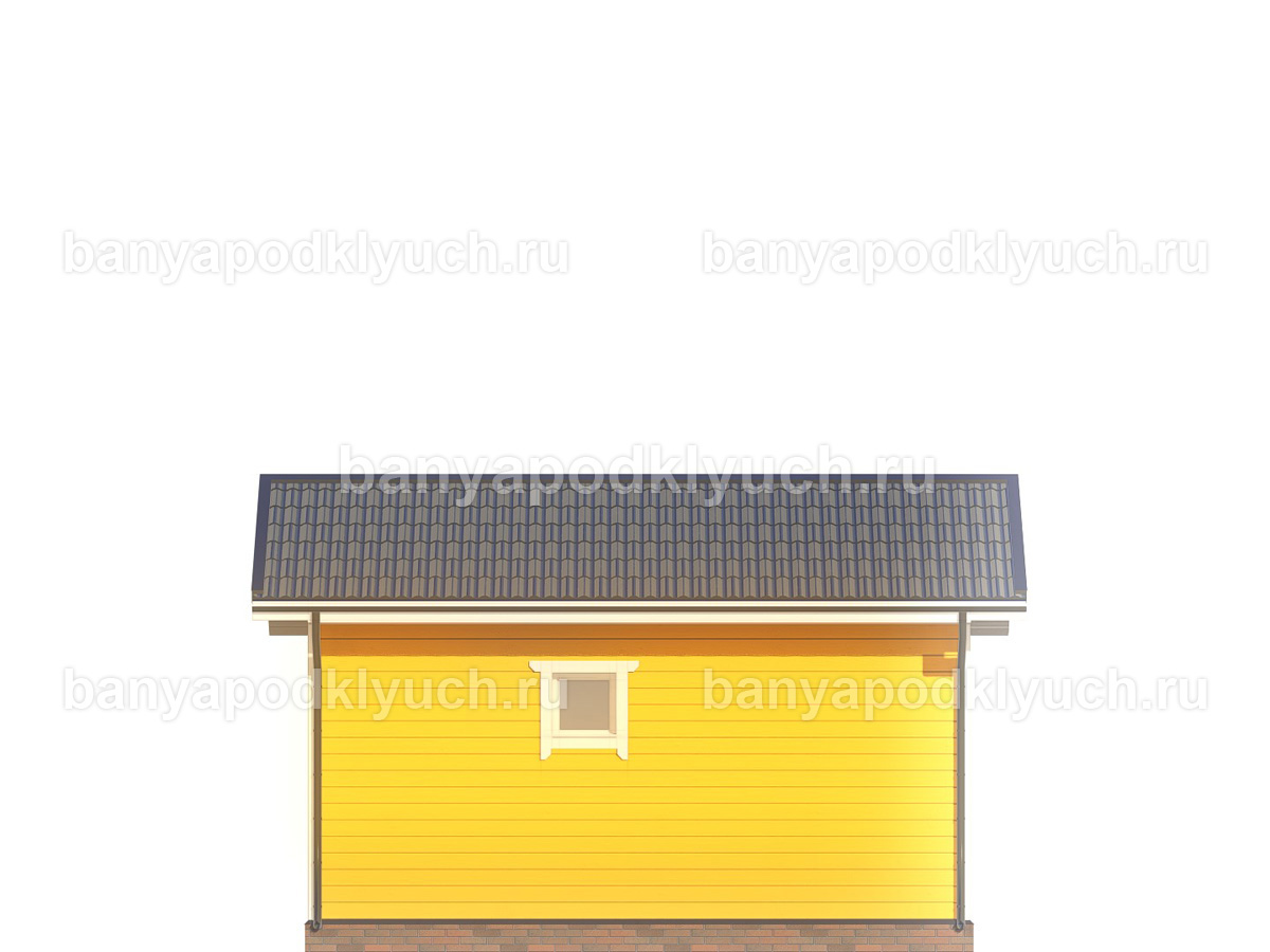 Каркасная баня 6x3 м Каркасная баня 6x3 м